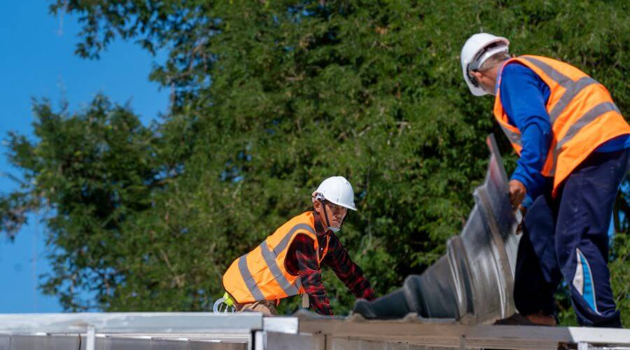 Professional new roof installation services in Wellesley Hills, MA